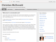 Tablet Screenshot of cmcdonald.com